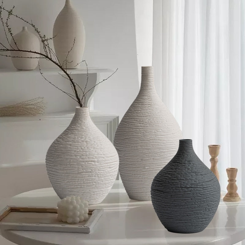 Japandi Narrow Mouth Flowerpot | Japandi.co - Japandi