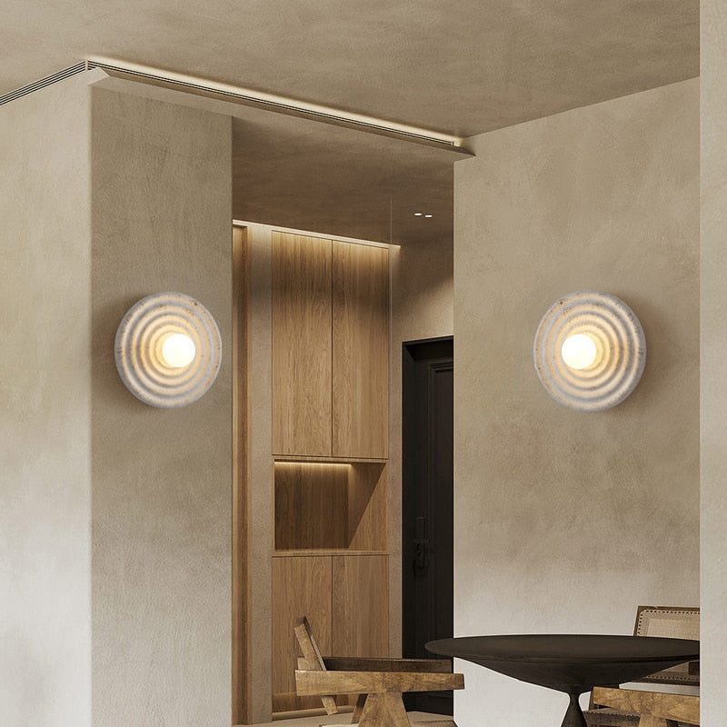 Japandi Round Wall Lamp | Japandi.co - Japandi