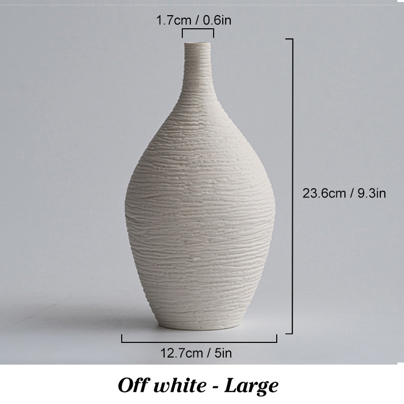 Japandi Narrow Mouth Flowerpot | Japandi.co - Japandi