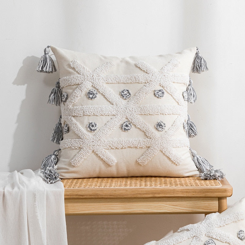 Embroidered Japandi Pillowcase | Japandi.co - Japandi