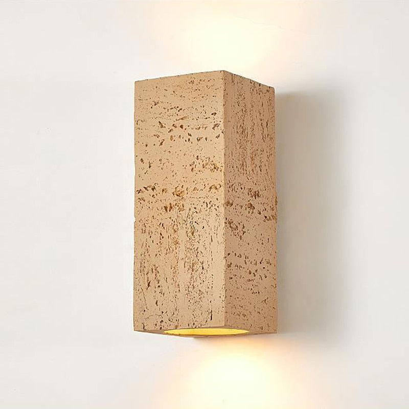 Japandi Cement Like Wall Light | Japandi.co - Japandi