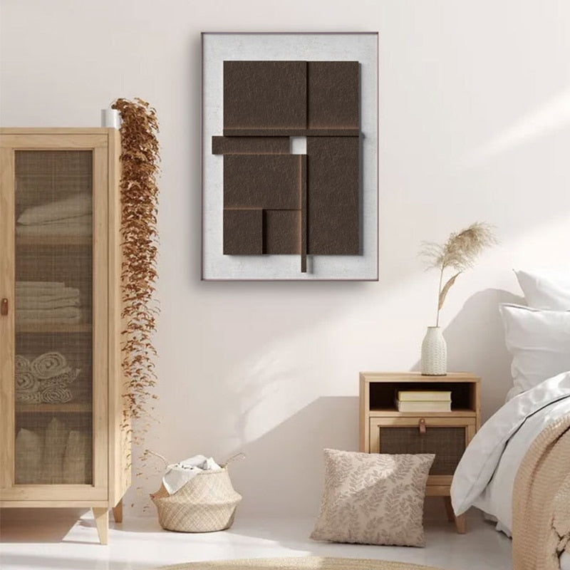 3D Japandi Canva (3 Pieces) - Japandi
