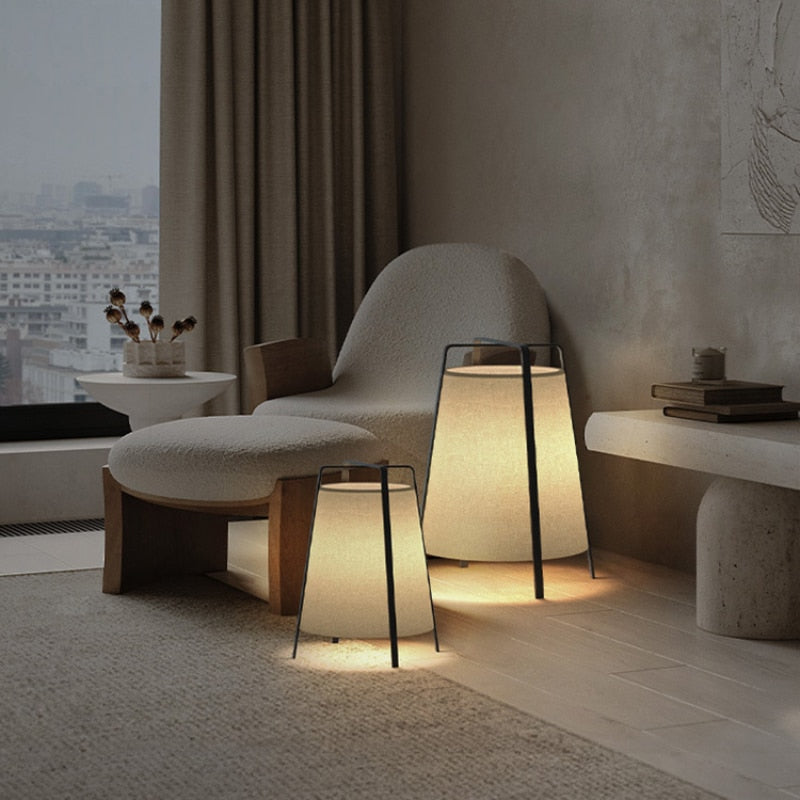 Japandi Fabric Floor Lamp | Japandi.co - Japandi
