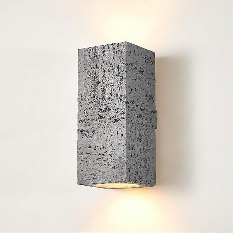 Japandi Cement Like Wall Light | Japandi.co - Japandi