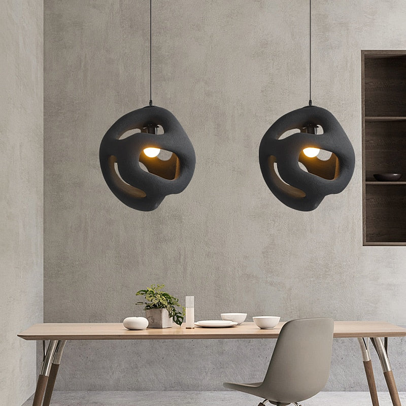 Japandi Organic Pendant Light - Entwine - Japandi