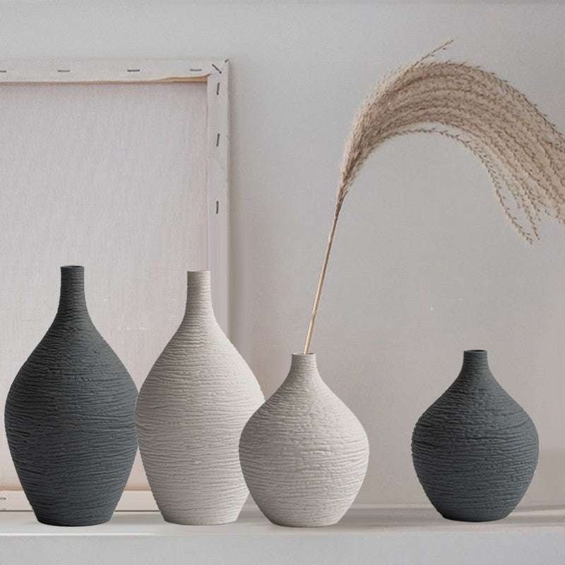 Japandi Narrow Mouth Flowerpot | Japandi.co - Japandi