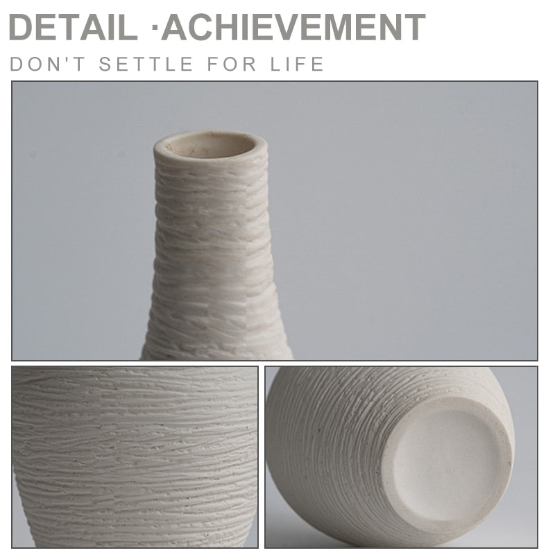 Japandi Narrow Mouth Flowerpot | Japandi.co - Japandi
