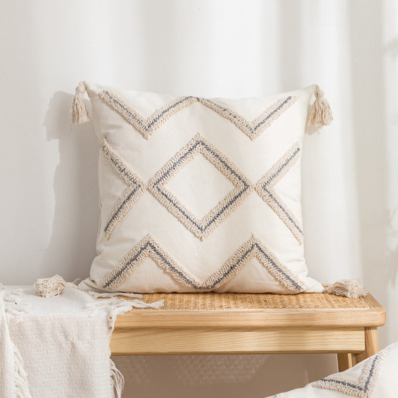 Embroidered Japandi Pillowcase | Japandi.co - Japandi