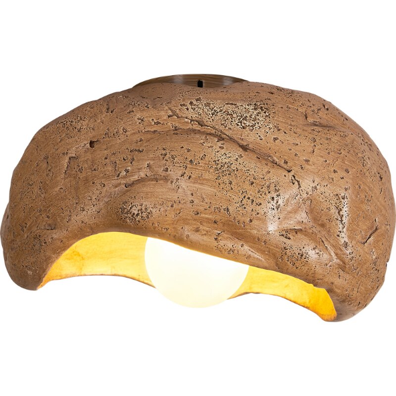 Brown Japandi Ceiling Light | Japandi.co - Japandi