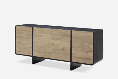 Japandi 4 Door Sideboard - Japandi