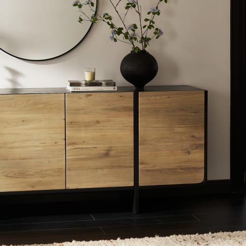 Japandi 4 Door Sideboard - Japandi