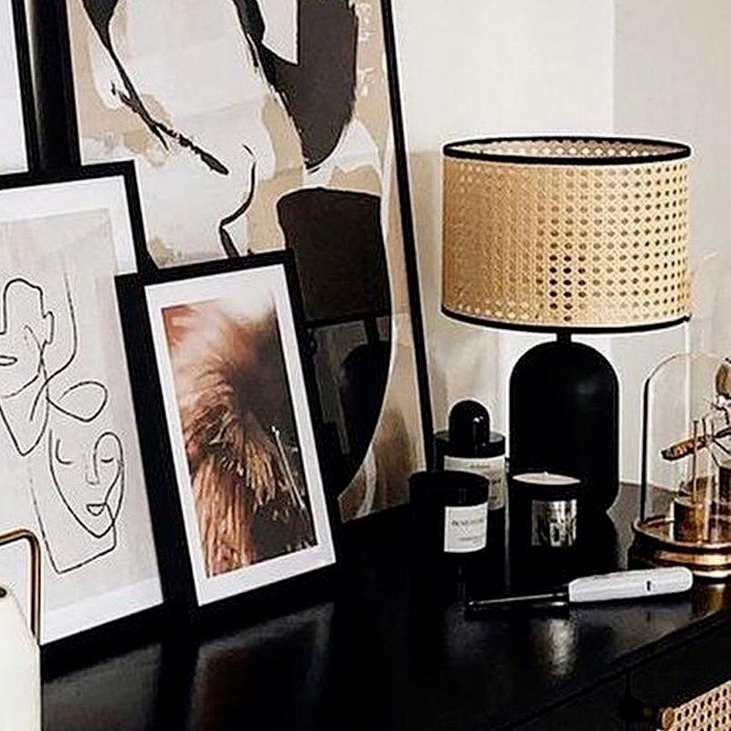 Rattan Japandi Table Lamp | Japandi.co - Japandi