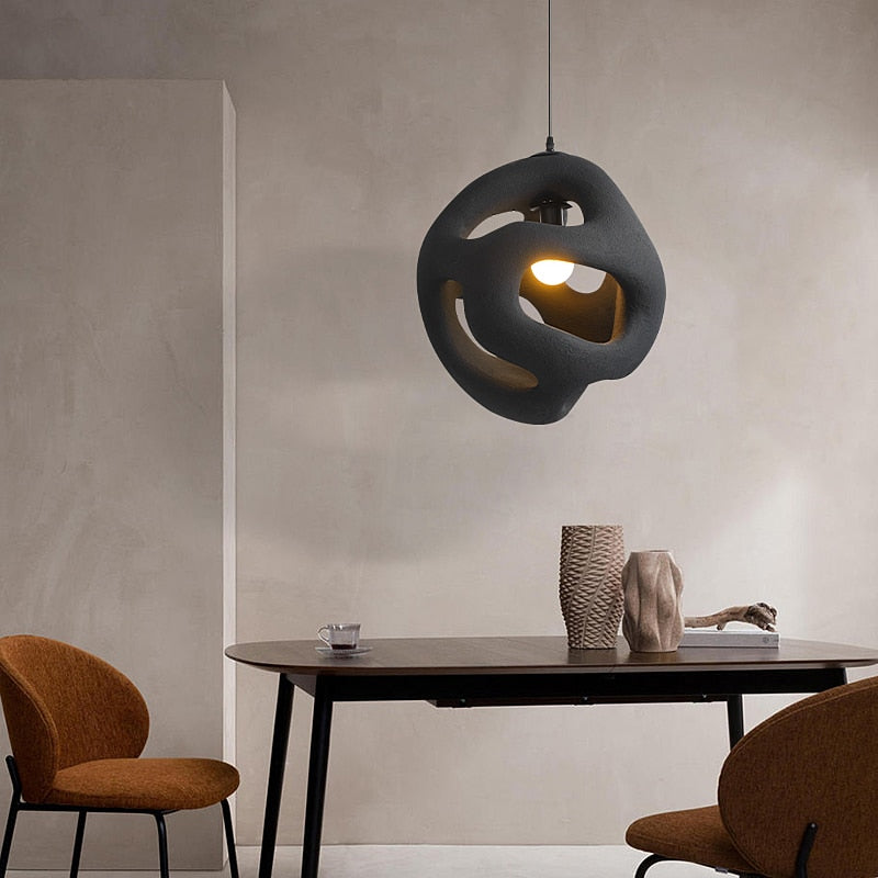 Japandi Organic Pendant Light - Entwine - Japandi
