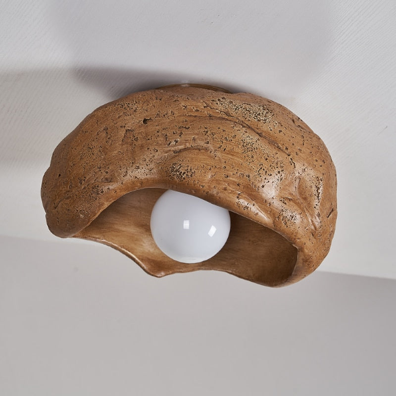 Brown Japandi Ceiling Light | Japandi.co - Japandi