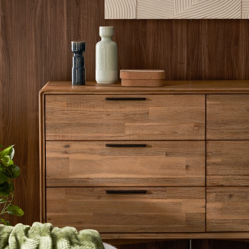 Japandi Wooden Dresser - Japandi