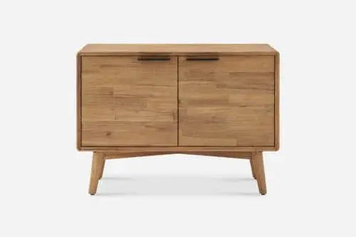 Japandi Small Wood Sideboard - Japandi
