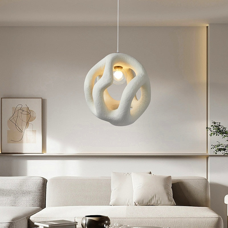 Japandi Organic Pendant Light - Entwine - Japandi