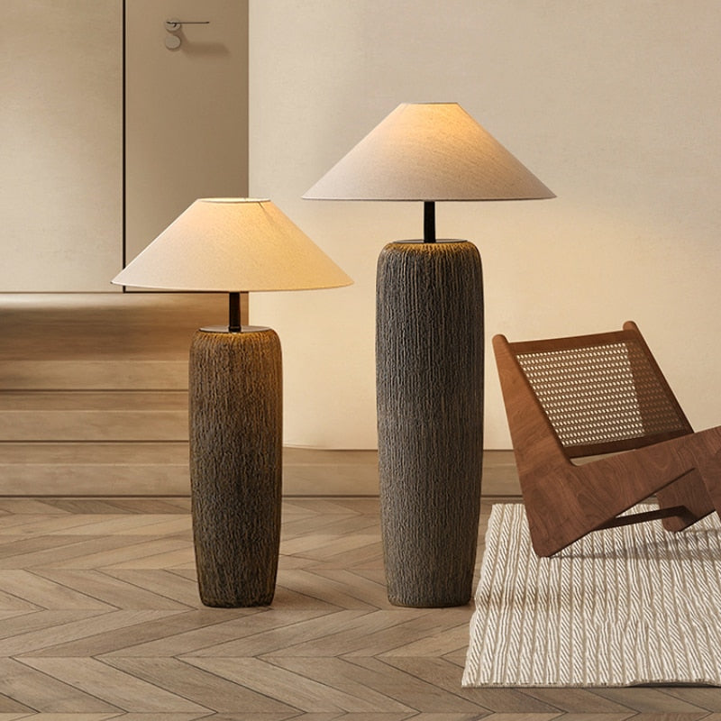 Japandi Ceramic Floor Lamp | Japandi.co - Japandi