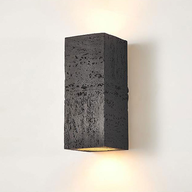 Japandi Cement Like Wall Light | Japandi.co - Japandi