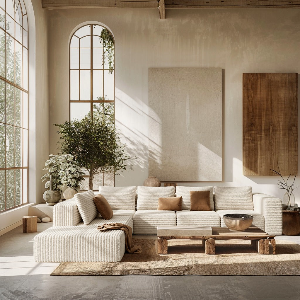 Japandi Modular Sectional Sofa - Japandi