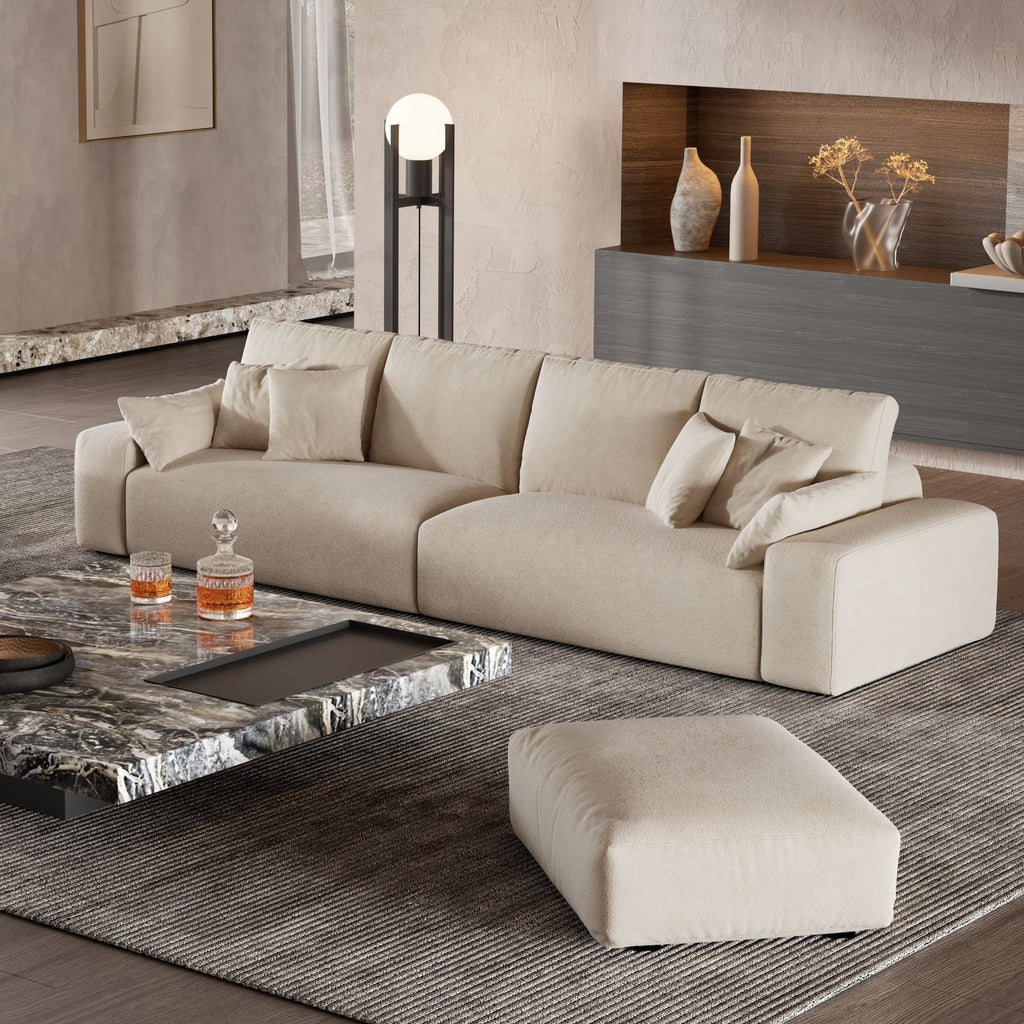 Japandi Beige Sofa - Japandi