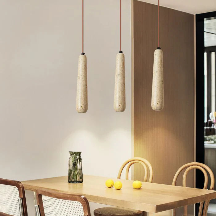 Japandi Travertine Pendant Light | Japandi.co - Japandi