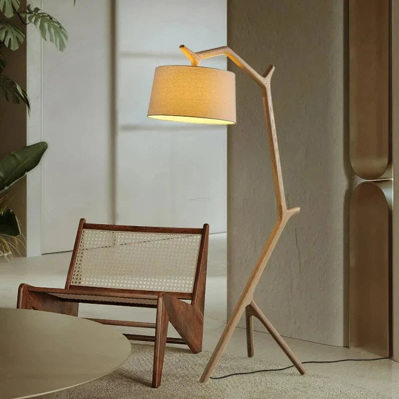 Traditional Japandi Floor Lamp - Japandi