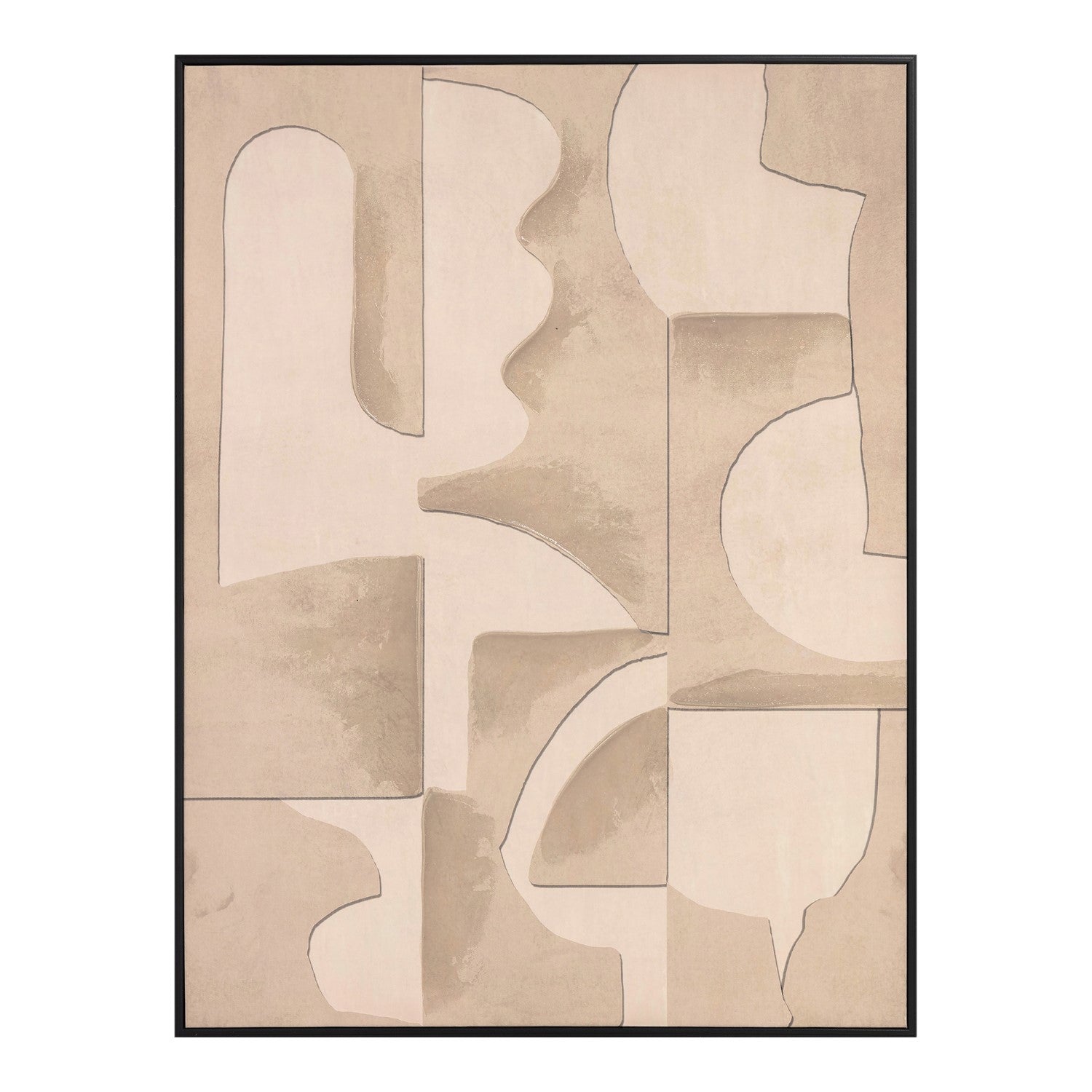 Japandi Abstract Wall Art - Japandi