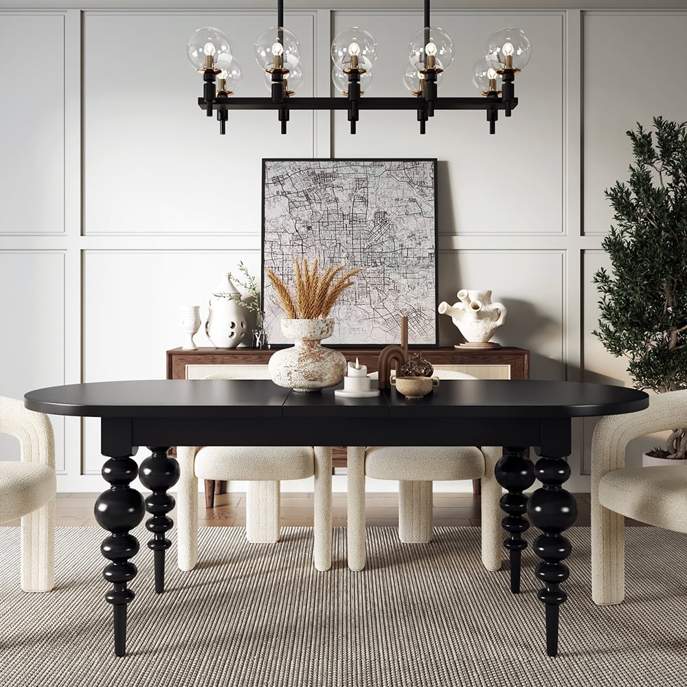 Japandi Bouclé Chair (x2) - Japandi