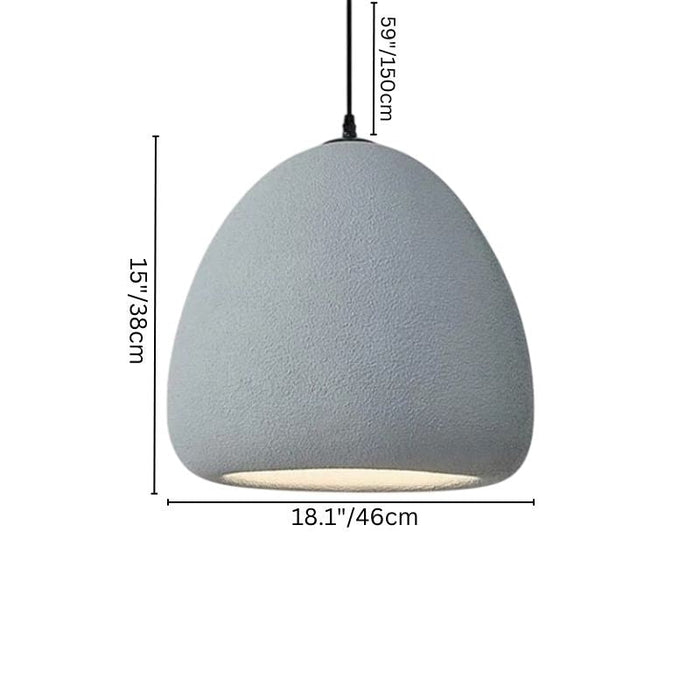 Japandi Brushed Brass Pendant Light – Alara - Japandi