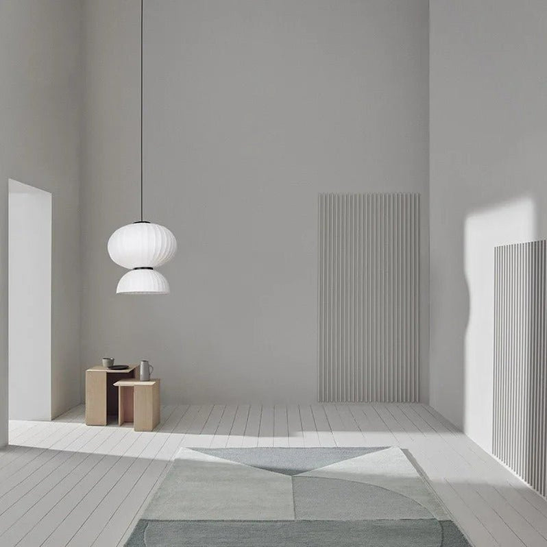 Japandi Ceramic Dome Pendant Light – Arga - Japandi