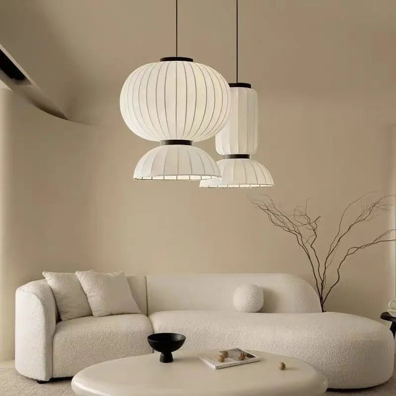 Japandi Ceramic Dome Pendant Light – Arga - Japandi