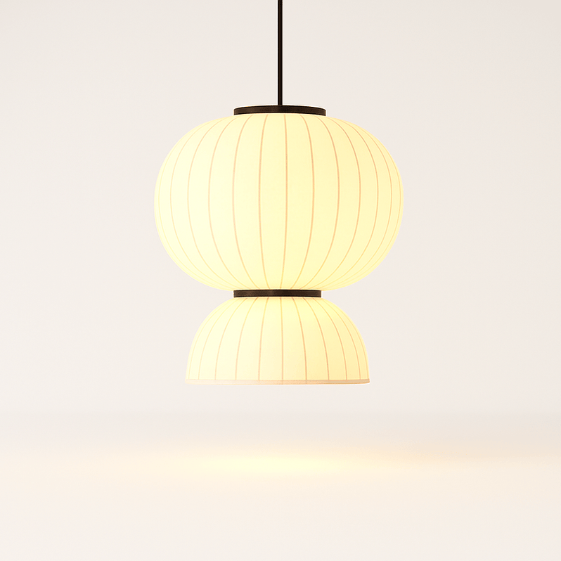 Japandi Ceramic Dome Pendant Light – Arga - Japandi