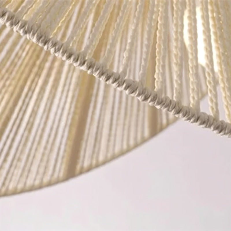 Japandi Curved Stone Pendant Light – Asalu - Japandi