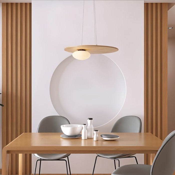 Japandi Organic Dome Pendant Light – Auma - Japandi