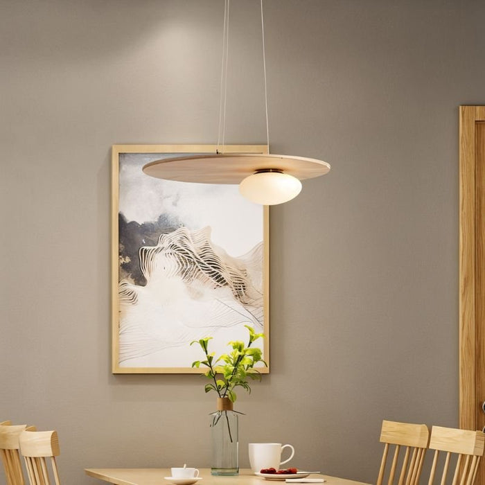 Japandi Organic Dome Pendant Light – Auma - Japandi