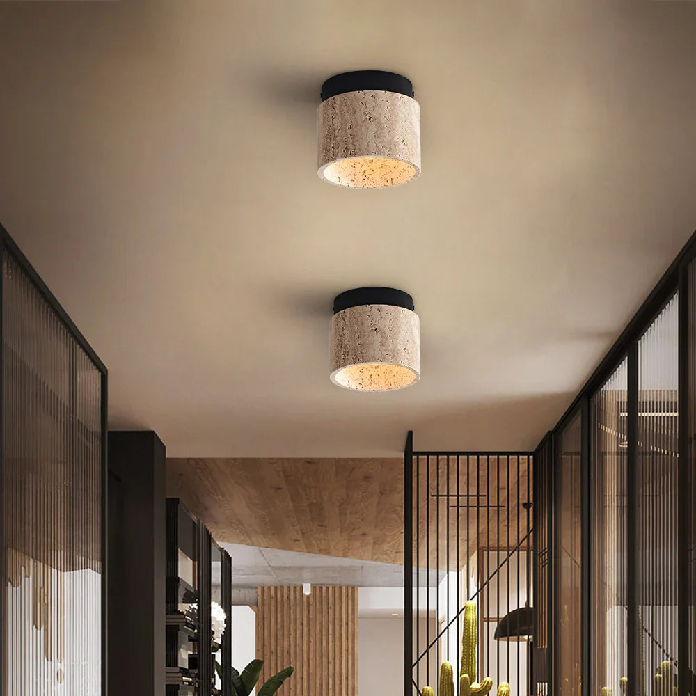 Travertine Japandi Downlight - Japandi