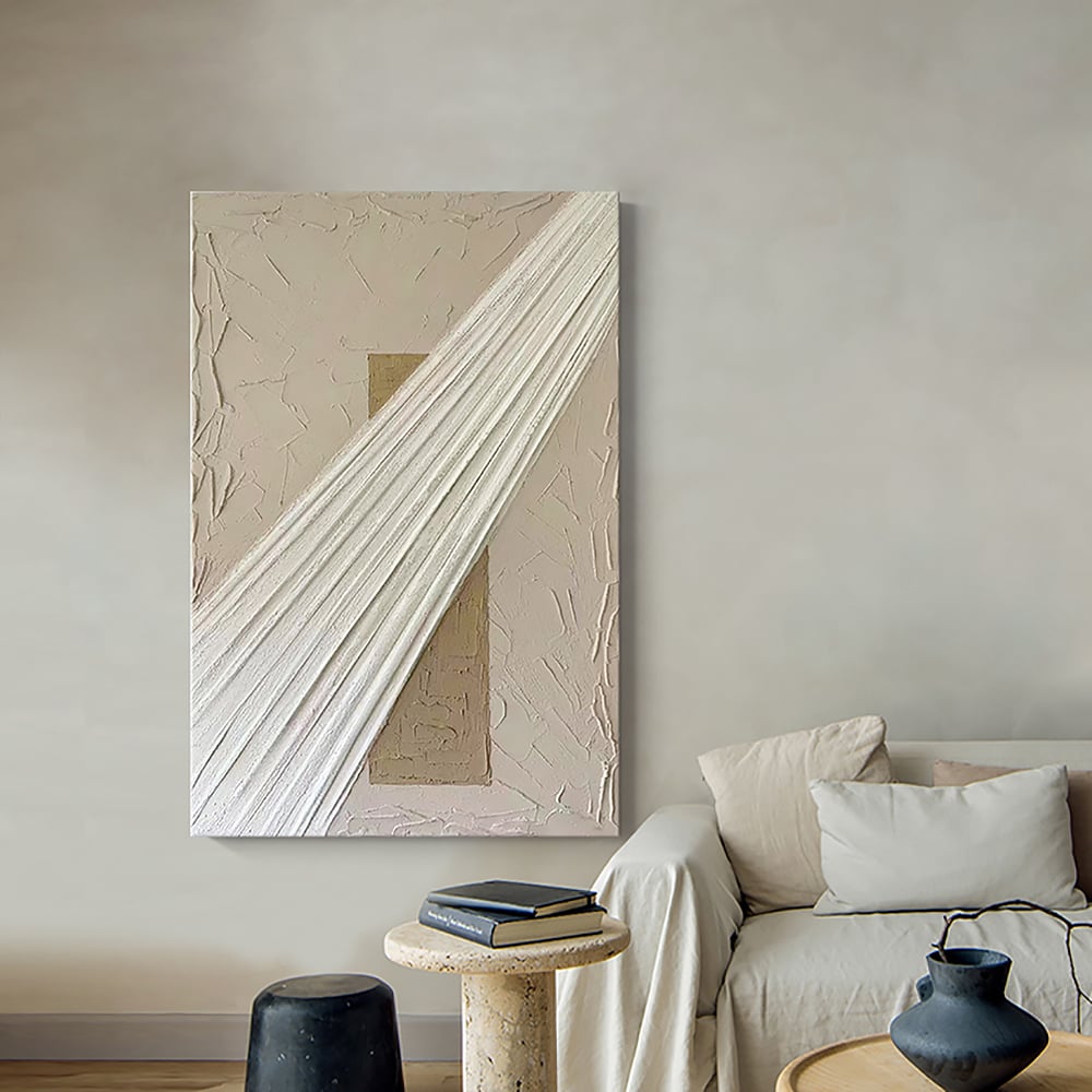 Japandi Textured Wall Art - Japandi