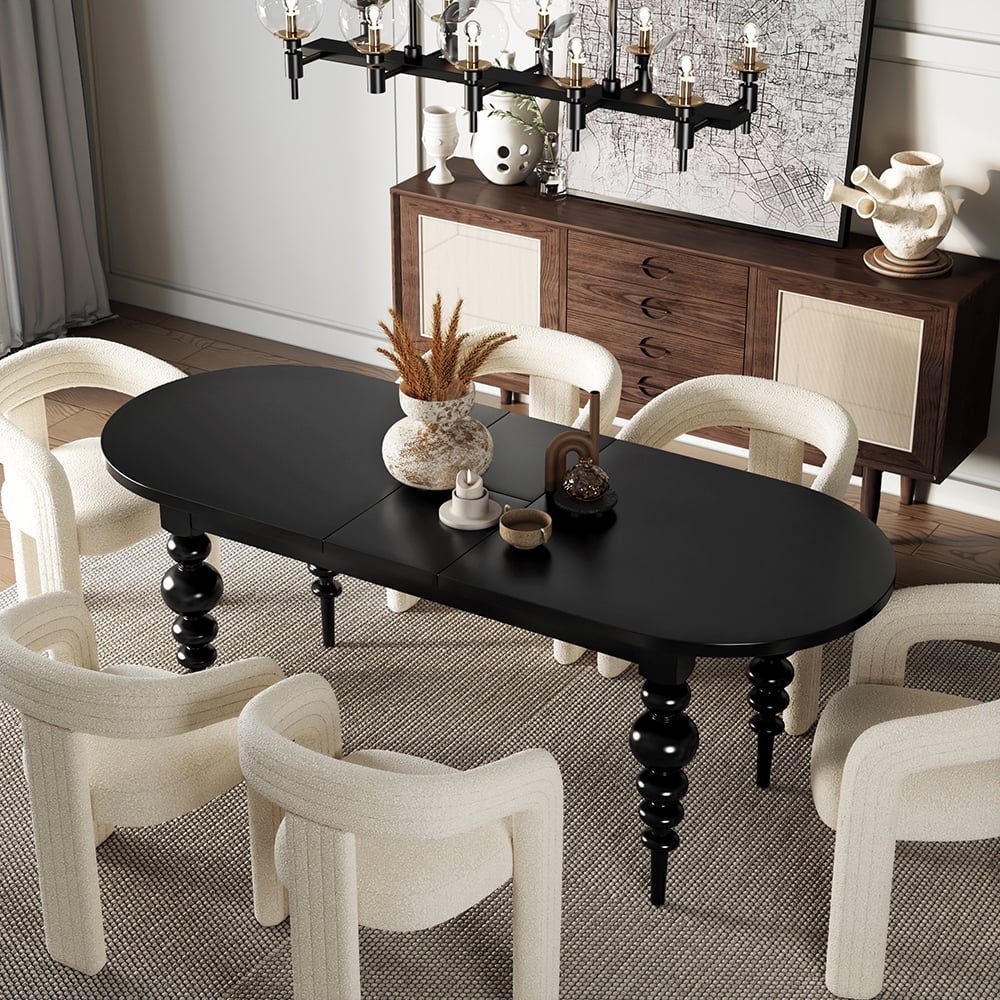 Japandi Bouclé Chair (x2) - Japandi
