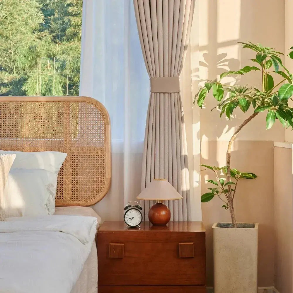 Japandi Custom Cashmere Blackout Curtains - Japandi