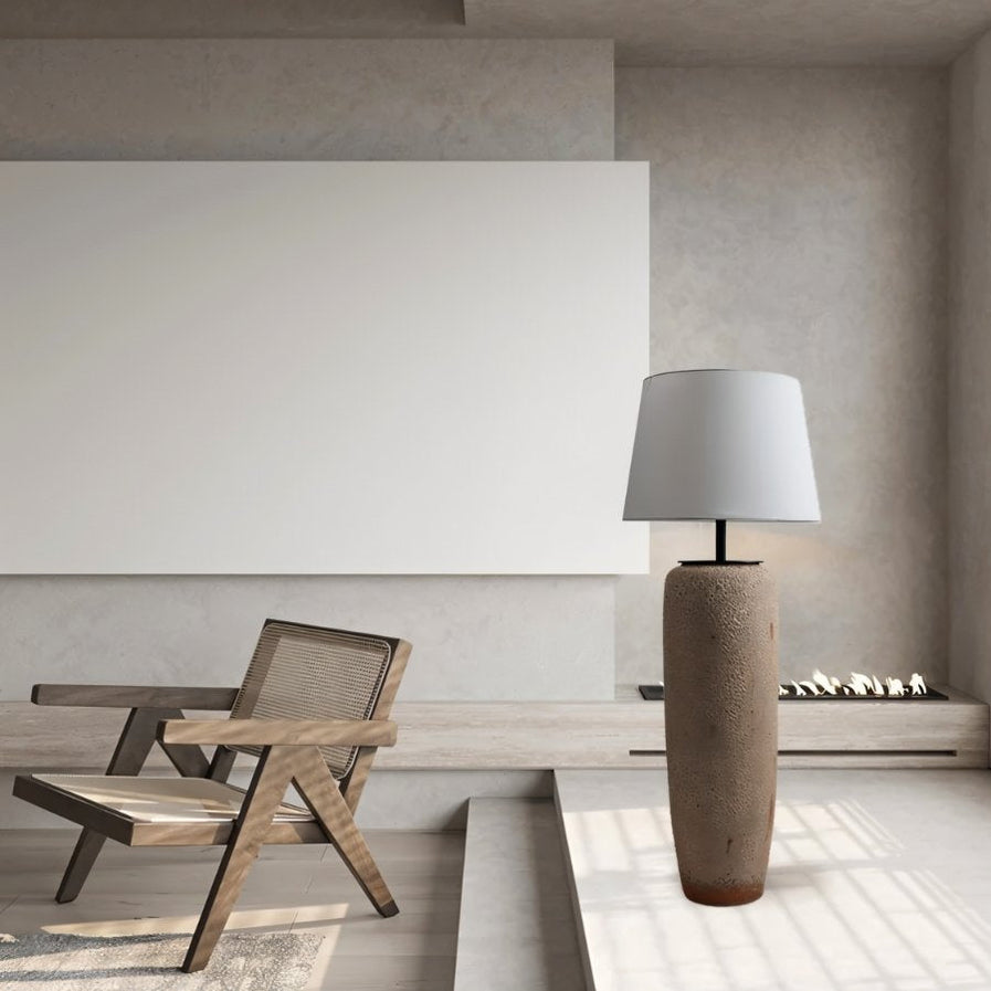 Japandi Minimalist Arched Metal Floor Lamp – Bitqu - Japandi