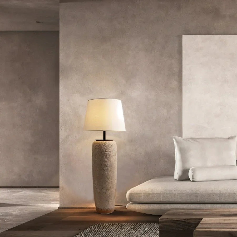 Japandi Minimalist Arched Metal Floor Lamp – Bitqu - Japandi