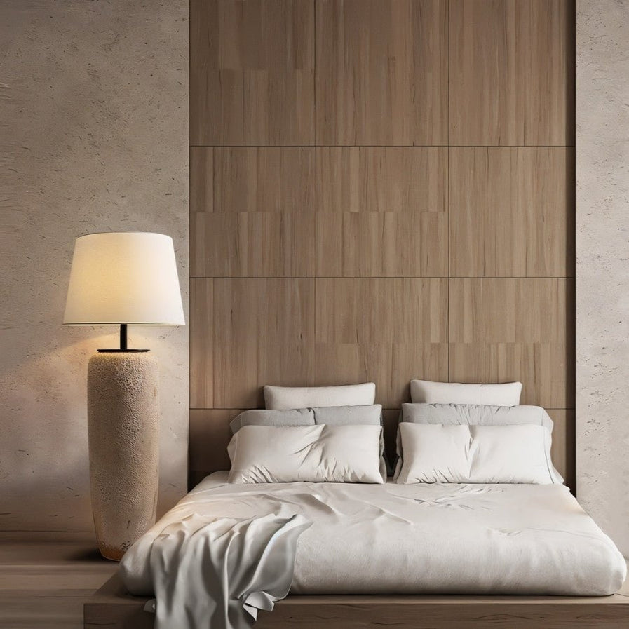 Japandi Minimalist Arched Metal Floor Lamp – Bitqu - Japandi
