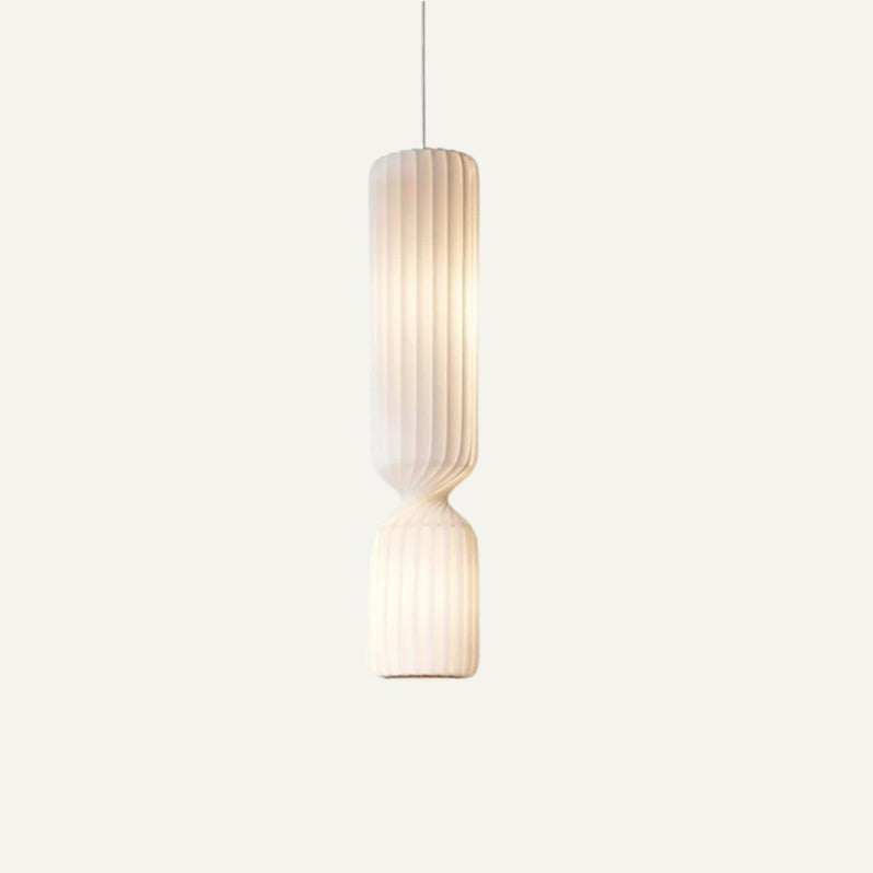 Japandi Wooden Dome Pendant Light – Brika - Japandi