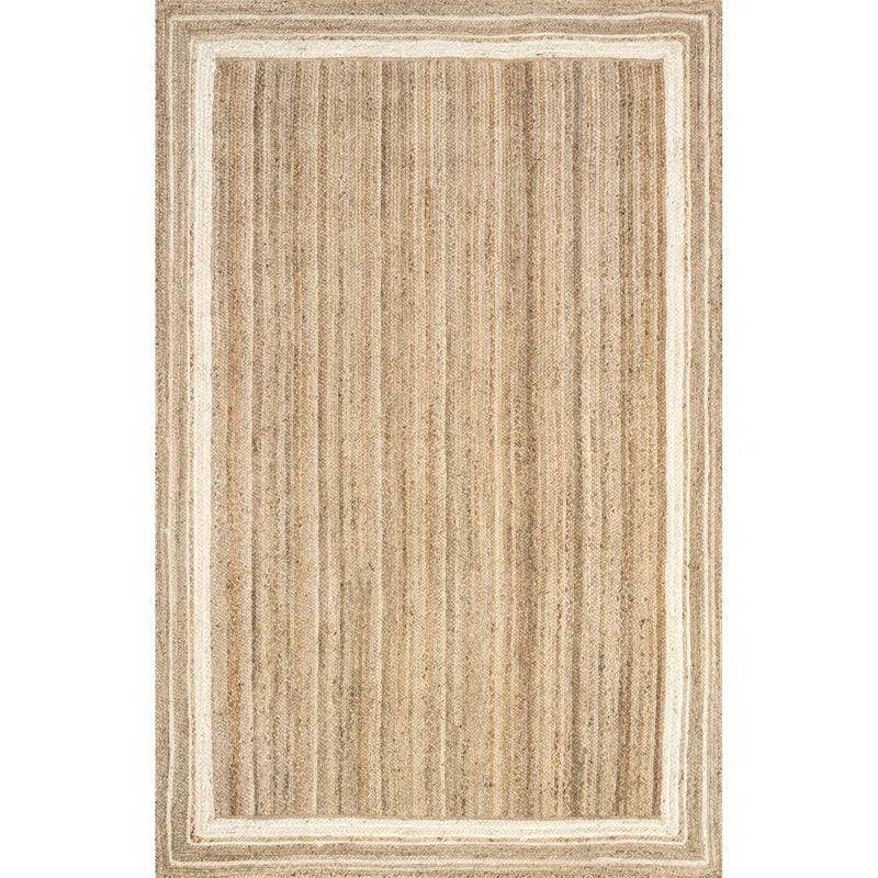 Japandi Jute Bordered Rug - Japandi