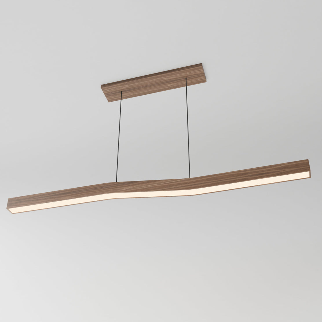 Japandi Organic Curved Pendant Light – Canyen - Japandi