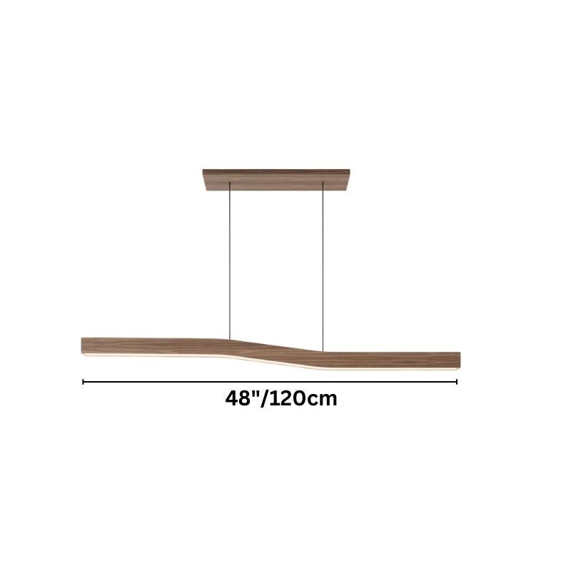 Japandi Organic Curved Pendant Light – Canyen - Japandi