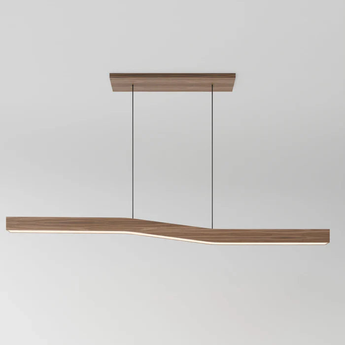 Japandi Organic Curved Pendant Light – Canyen - Japandi