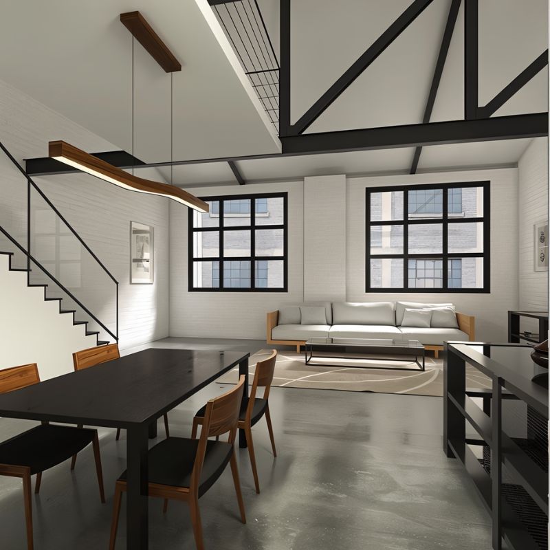 Japandi Organic Curved Pendant Light – Canyen - Japandi