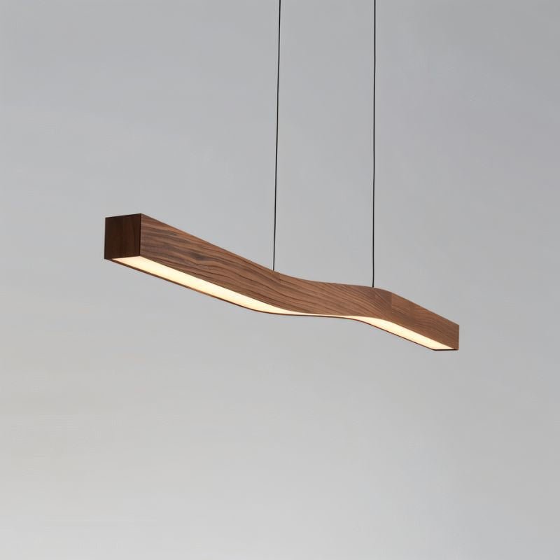 Japandi Organic Curved Pendant Light – Canyen - Japandi